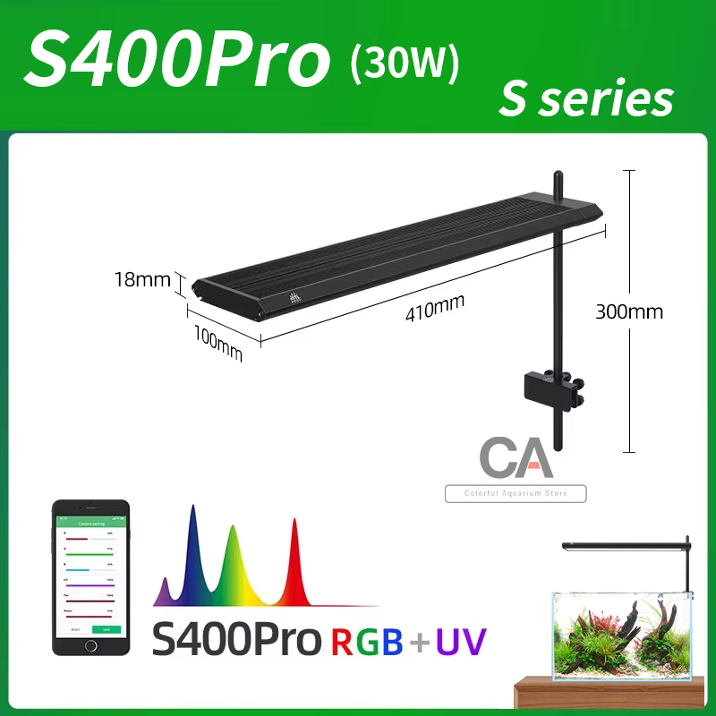WEEK AQUA S Series RGB+UV Full - огляд і ціна Aquarium Plants Live