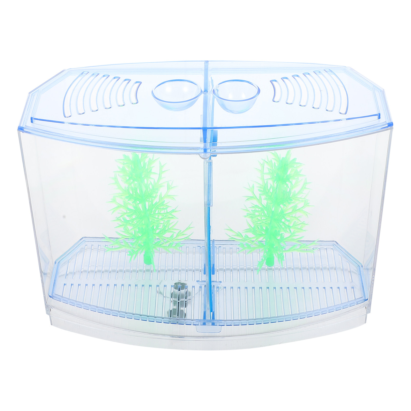 1Set Clear Compact Acrylic Fis - огляд і ціна Aquarium Plants Live