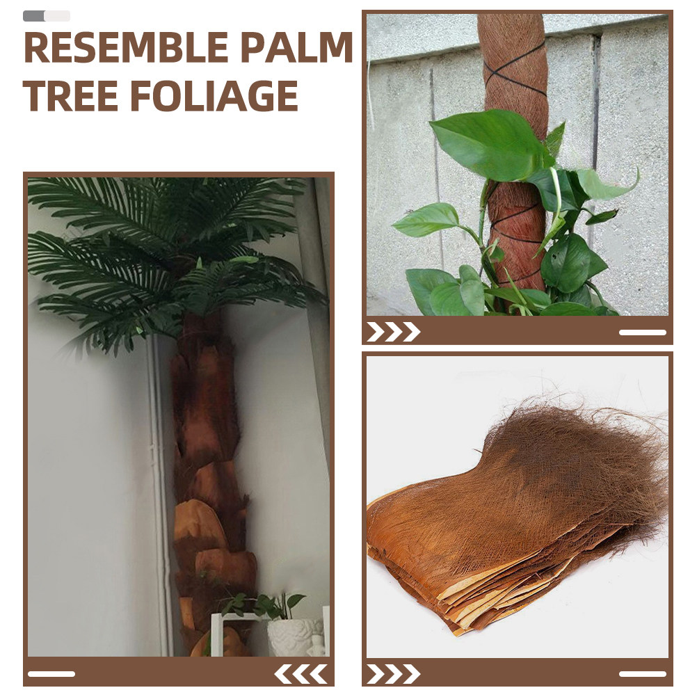 5Sheets Natural Palm Tree Bark - огляд і ціна Plant Aquarium Pot