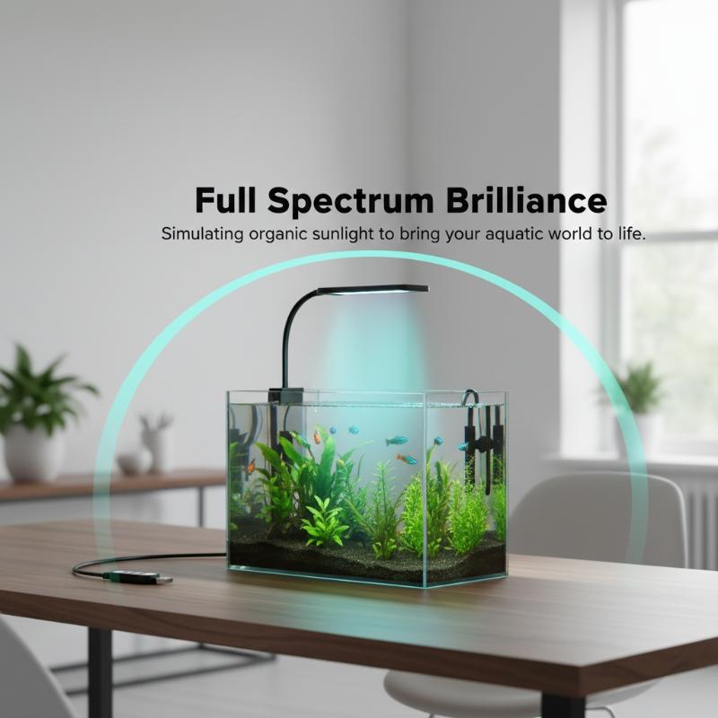 USB Aquarium Clip Light Flexib - огляд і ціна Aquarium Plant Light