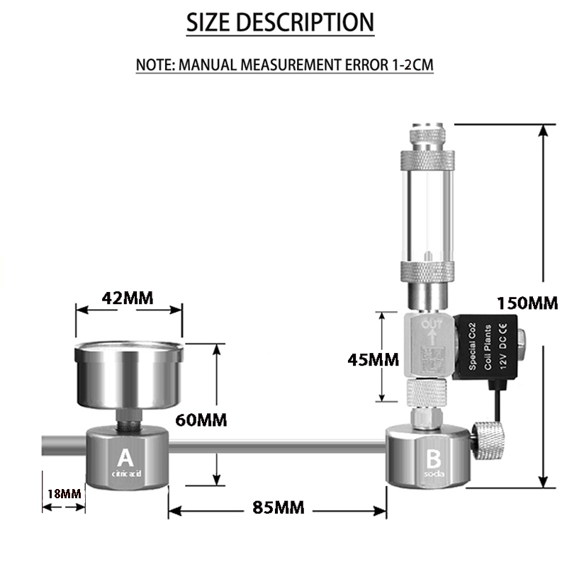 Aquarium DIY CO2 Generator Sys - огляд і ціна Aquarium Liquid Carbon
