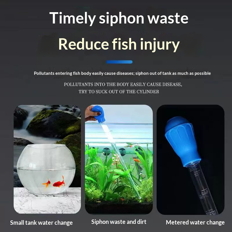 1/2PCS Aquarium Siphon Water C - огляд і ціна Planted Aquarium Cleaning