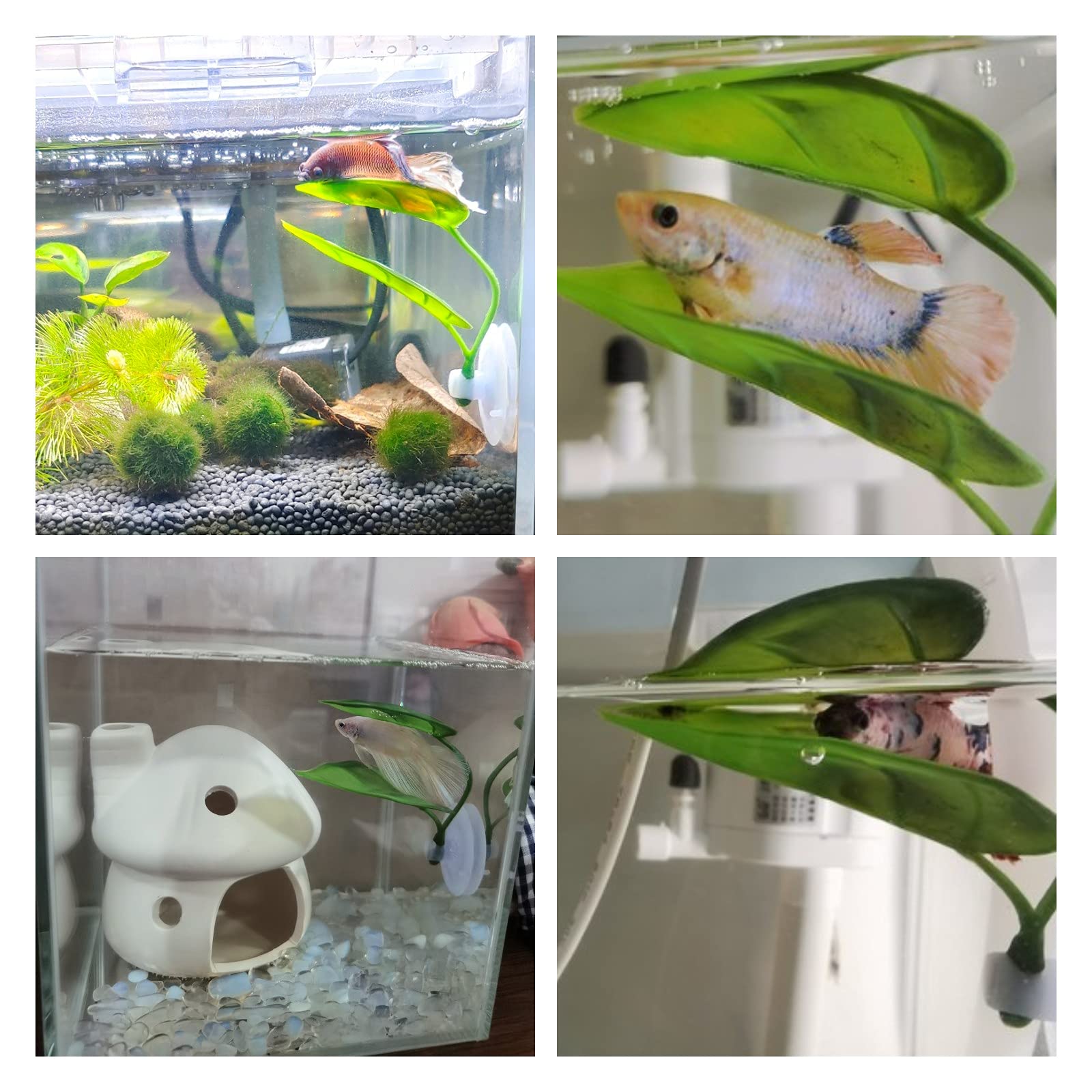 Pets Fish Tank Decor Betta Rel - огляд і ціна Aquarium Plant Holder