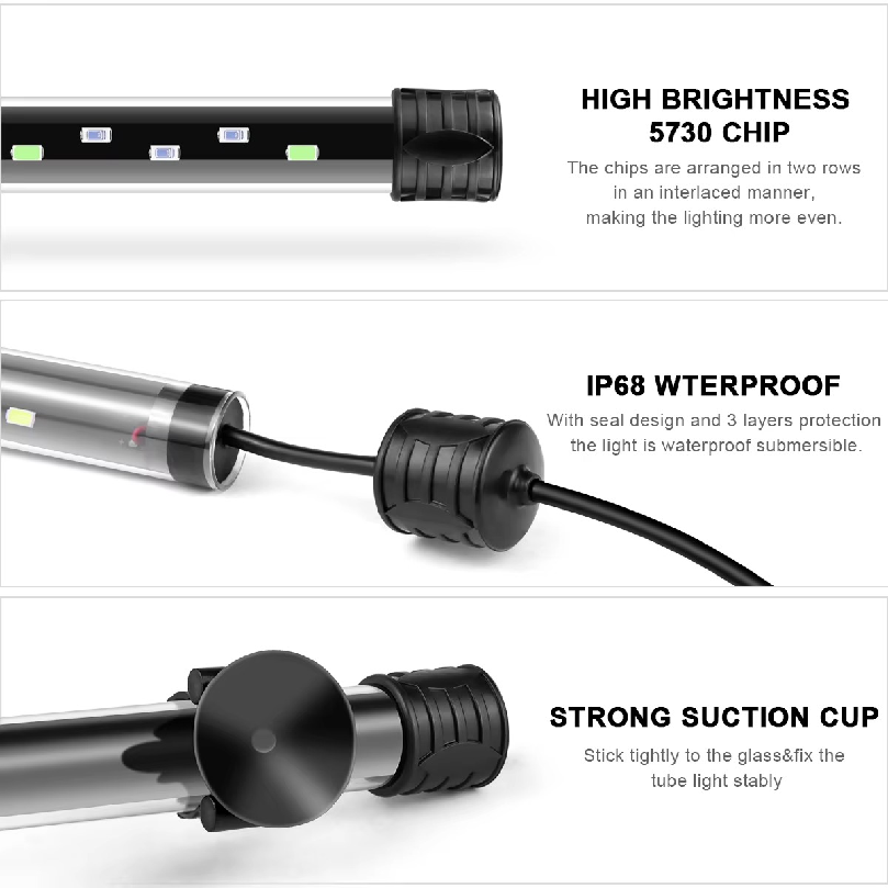 220V Strip Aquarium Light LED  - огляд і ціна Aquarium Plant Substrate
