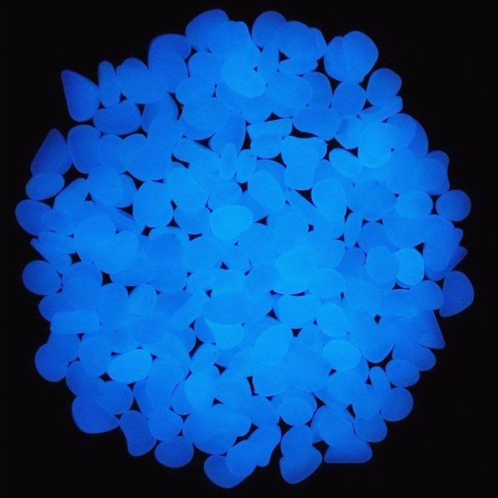 Fish Tank Rocks Glow Blue Pebb - огляд і ціна Plant Aquarium Pot