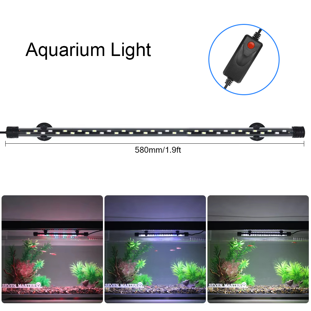 58CM  Aquarium Light LED Plant - огляд і ціна Aquarium Plant Substrate