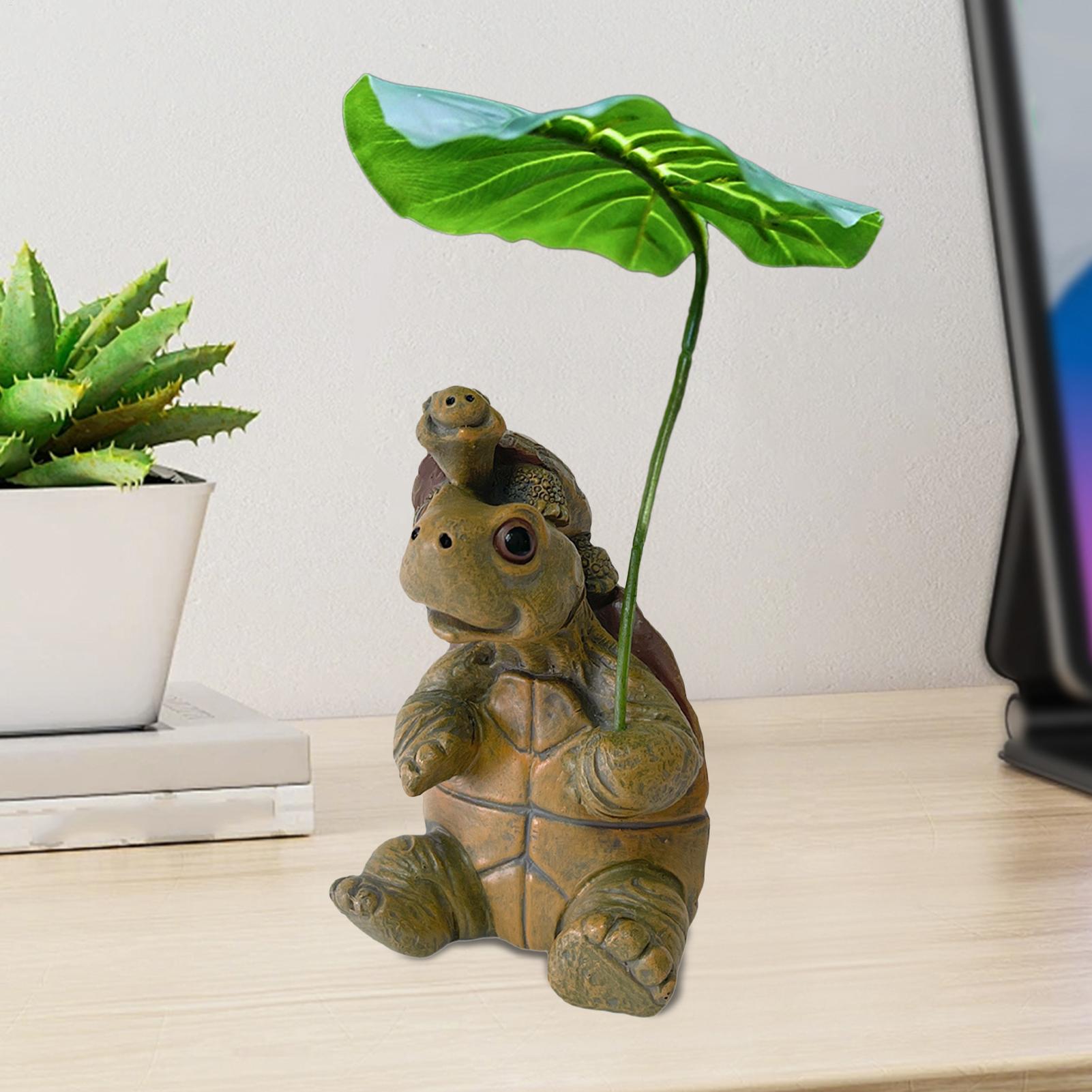 Turtle Figurine Fish Tank Deco - огляд і ціна Plant Aquarium Pot